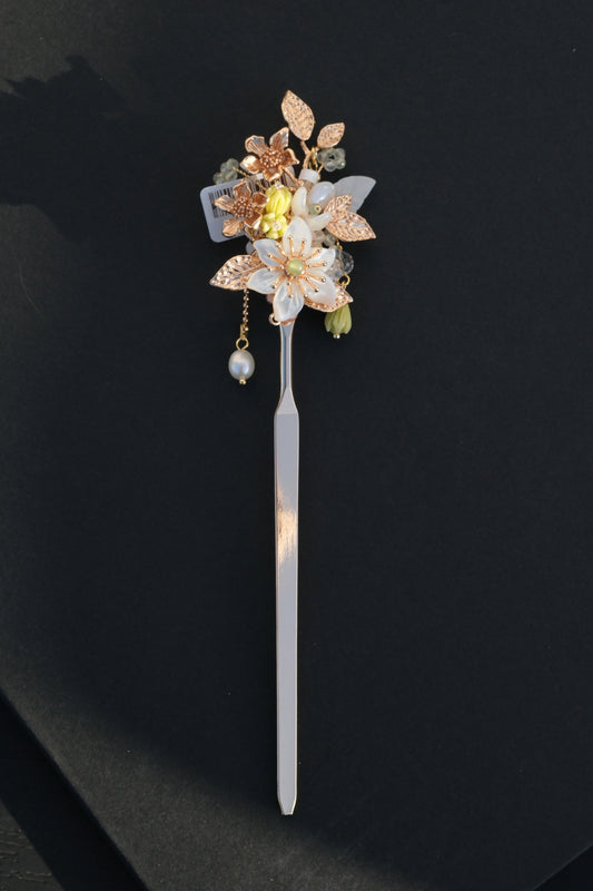 Vivid Green Hair Pin