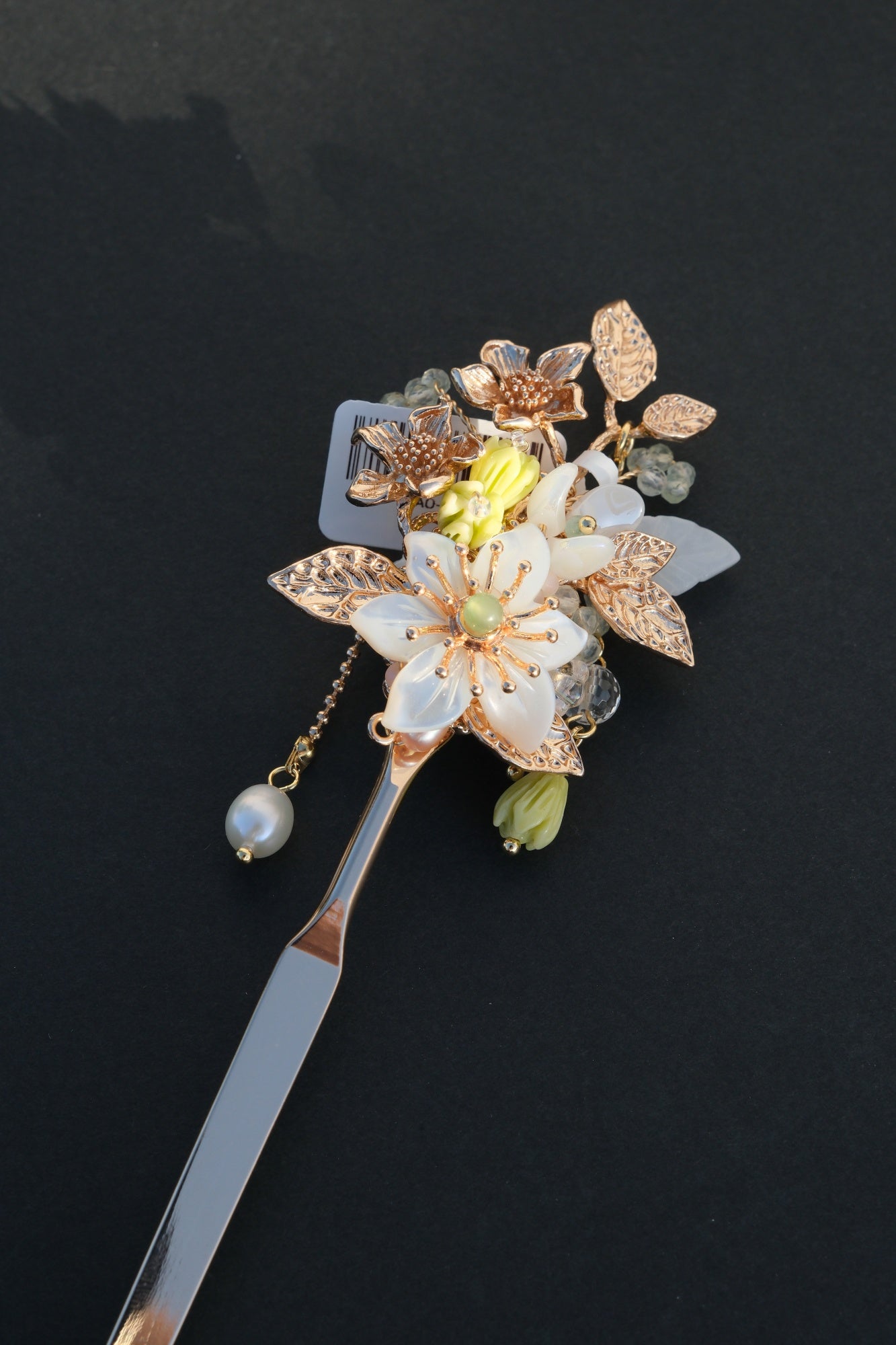 Vivid Green Hair Pin