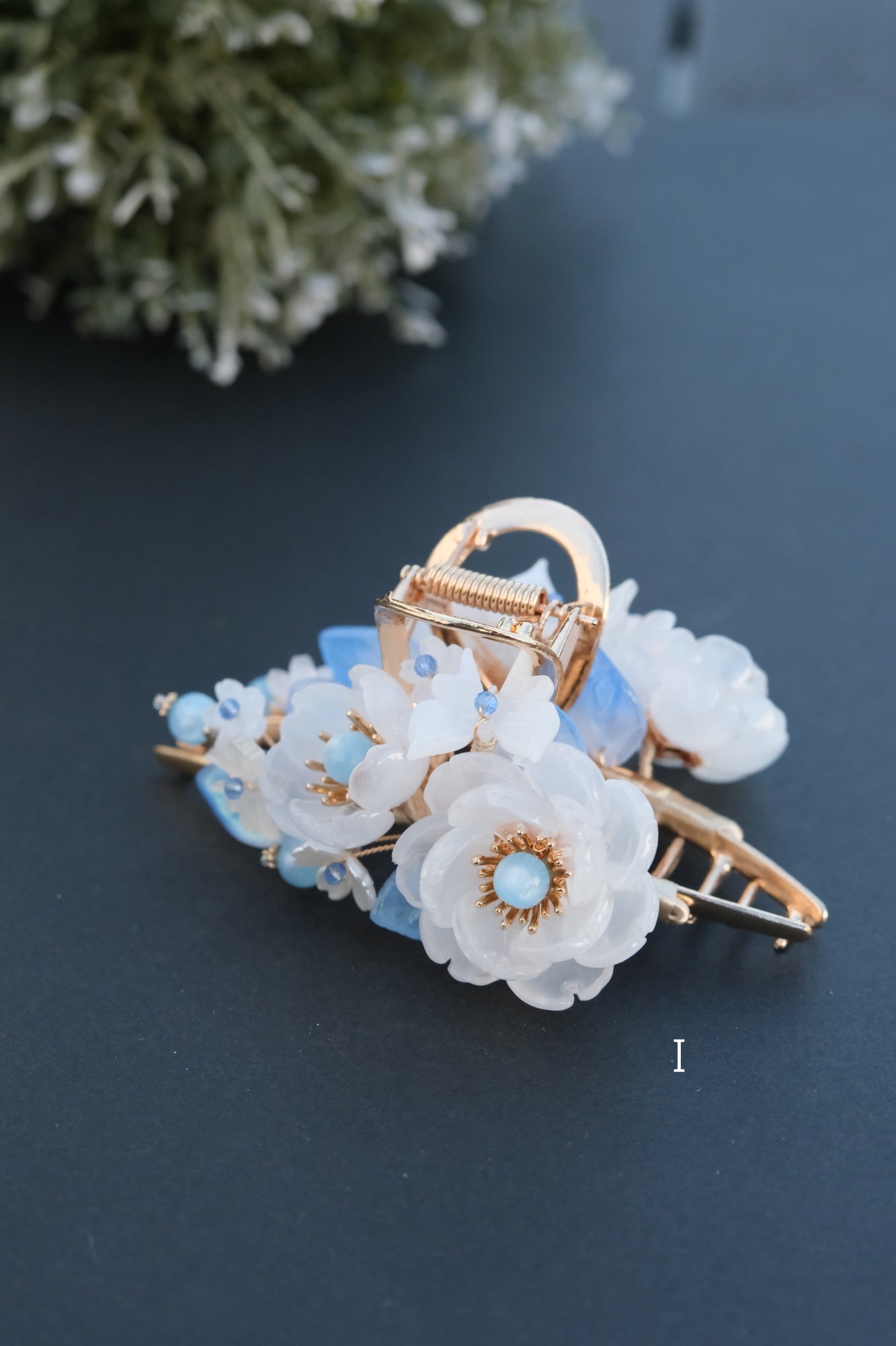 Colored Glaze Hair Claw