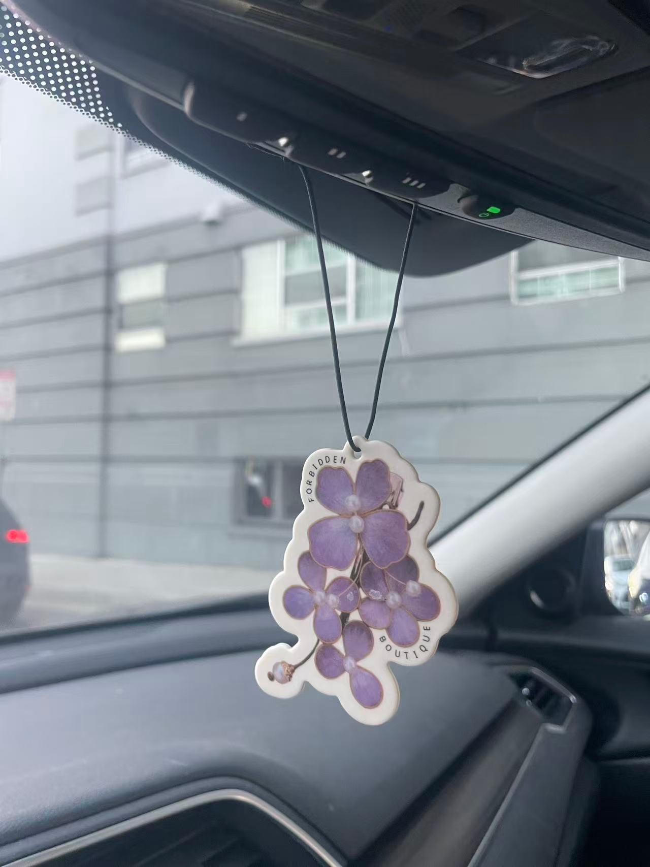 Hanging Car Refreshner -Flower Themed