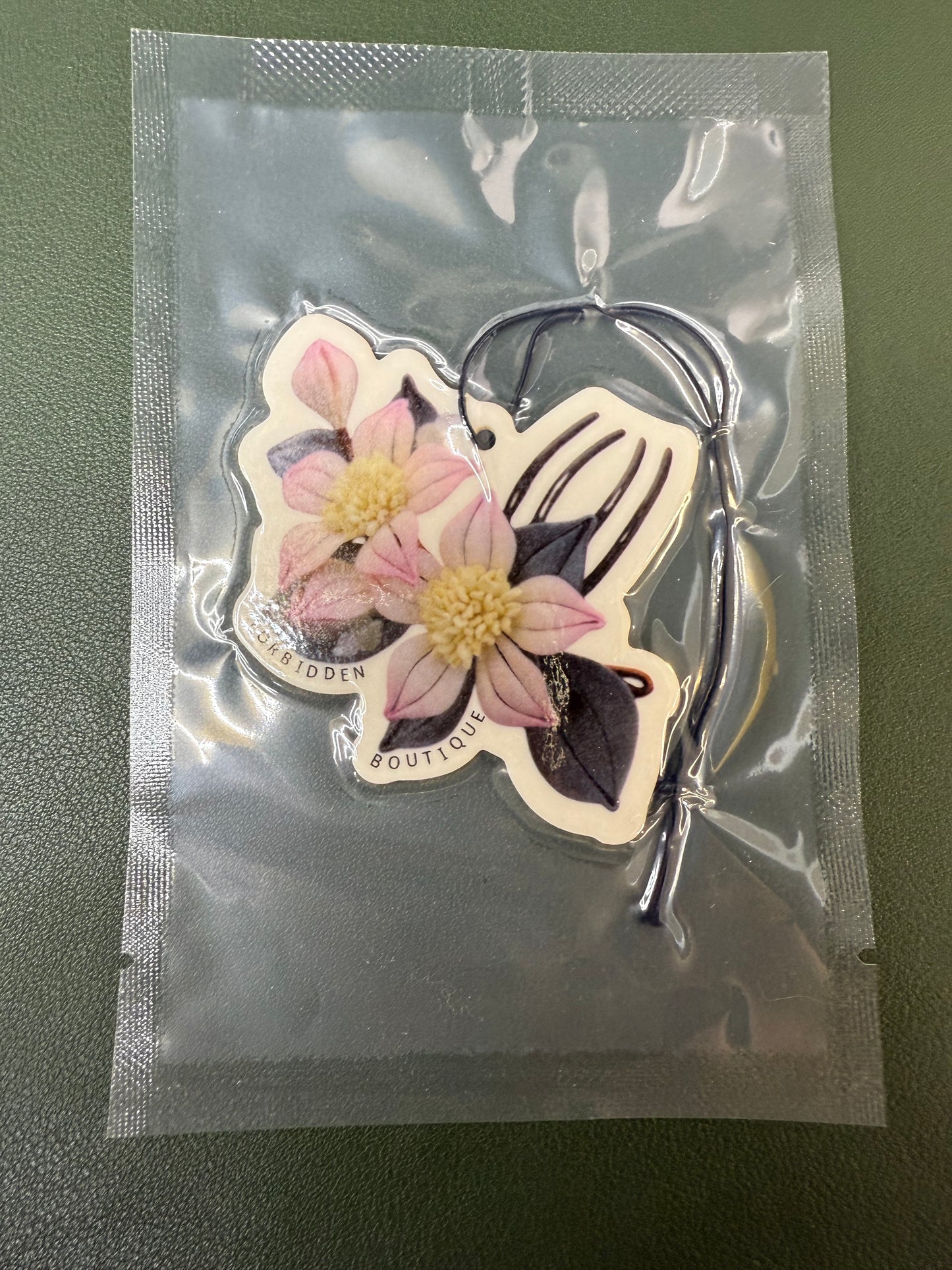 Hanging Car Refreshner -Flower Themed