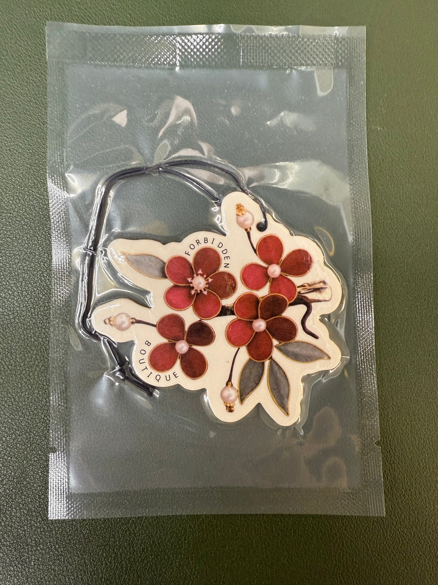 Hanging Car Refreshner -Flower Themed