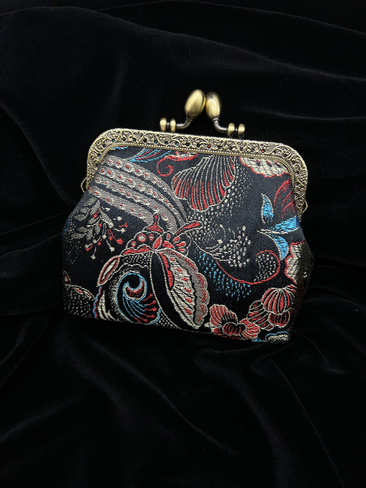 Embroidery Handbag - Butterflies