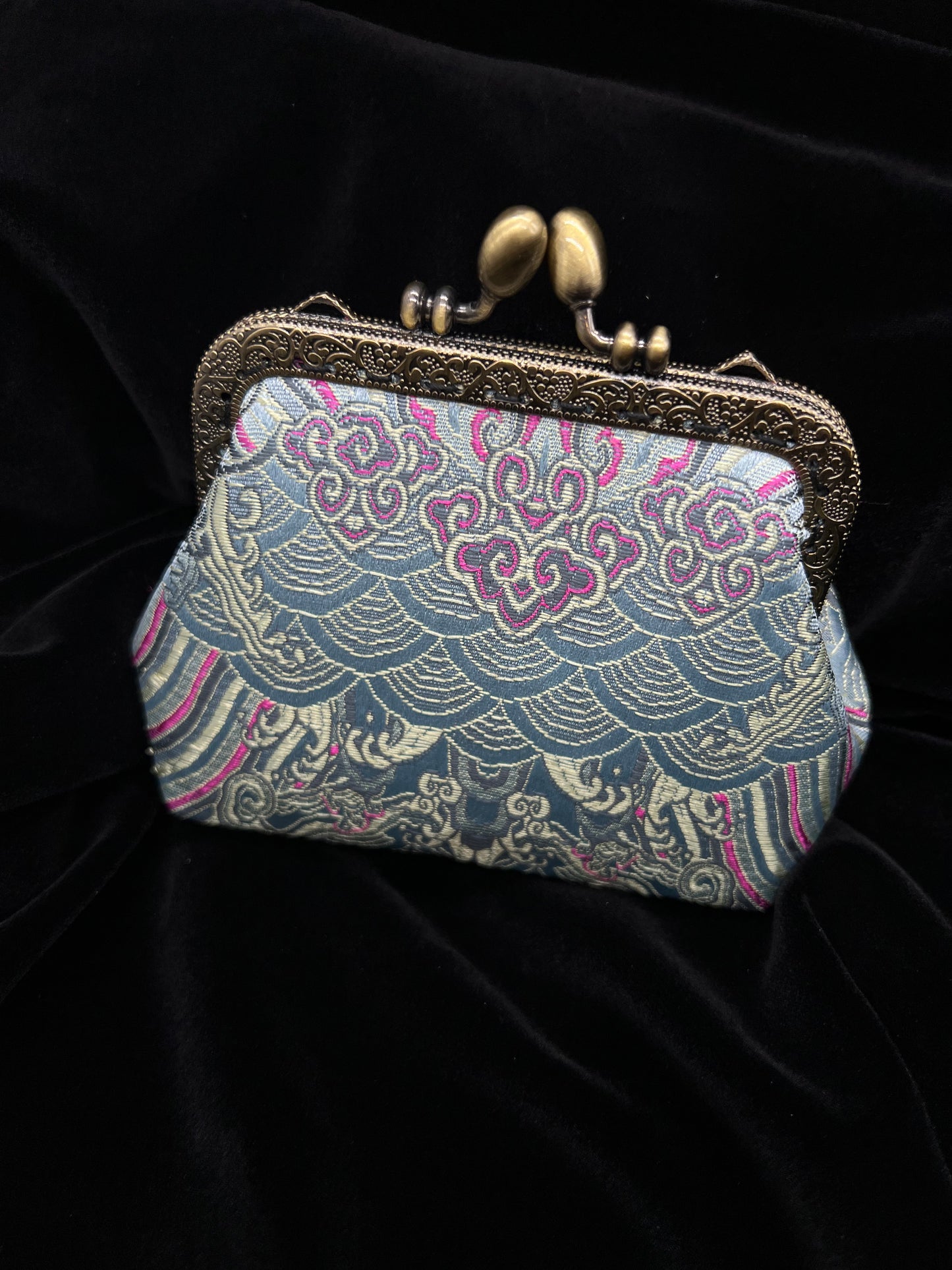 Embroidery Handbag-cloud