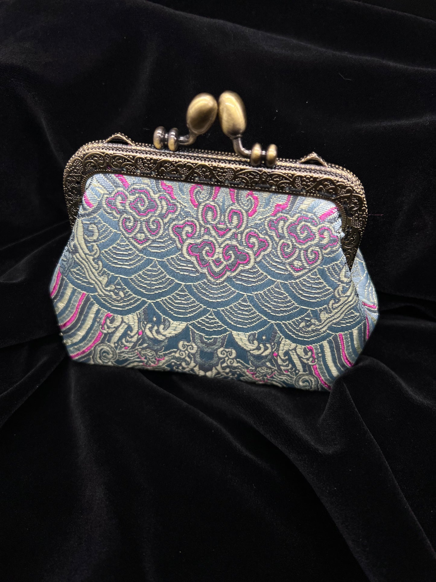 Embroidery Handbag-cloud