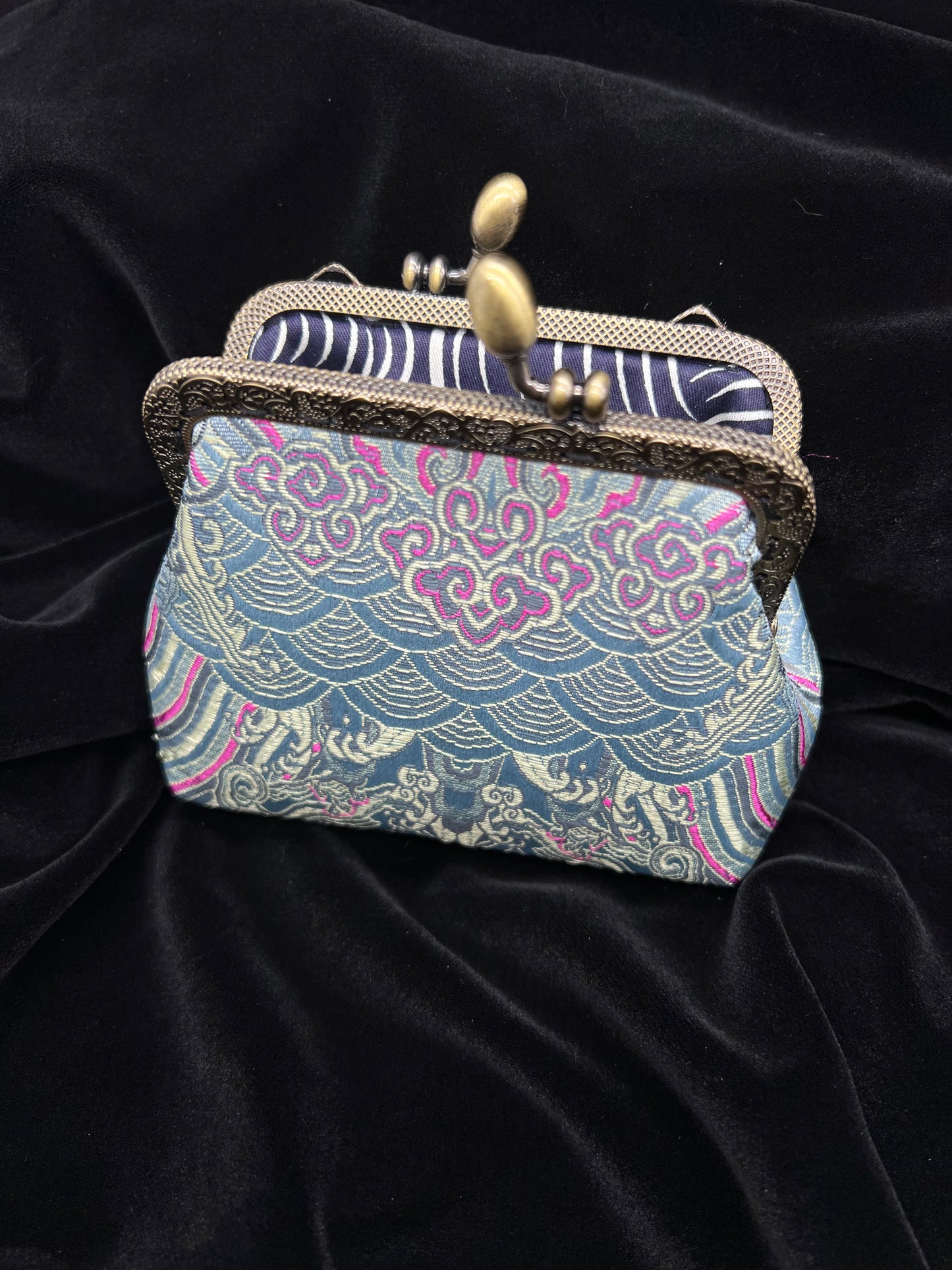 Embroidery Handbag-cloud